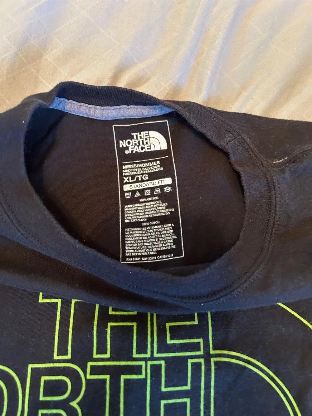 The North Face Men’s Black Logo T-Shirt
